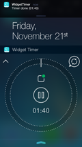 Widget Timer